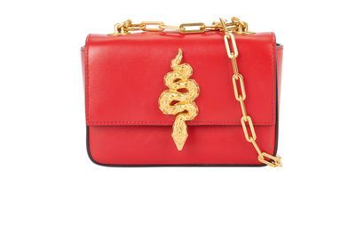 Mini Snake Shoulder Bag, front view